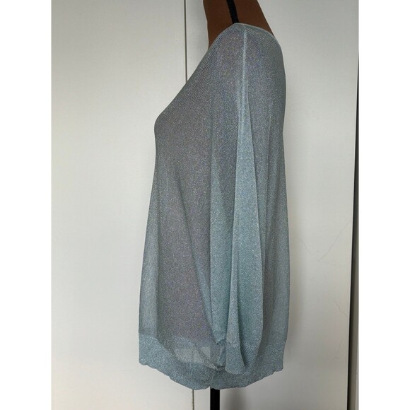 DKNY semi sheer top - size Large - Picture 4 of 7
